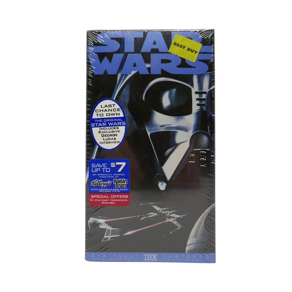 Star Wars: A New Hope  (VHS, 1996) SEALED